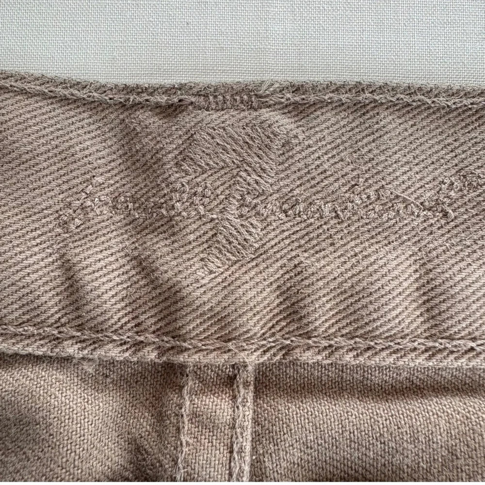 NWT 7 For All Mankind Slimmy Coated Jeans Brown 32 Waxed Chocolate Look 115561